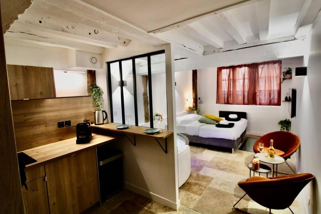 Le Spa Beauvoisine - Jacuzzi Sauna Rouen Centre Free Parking Esterno foto