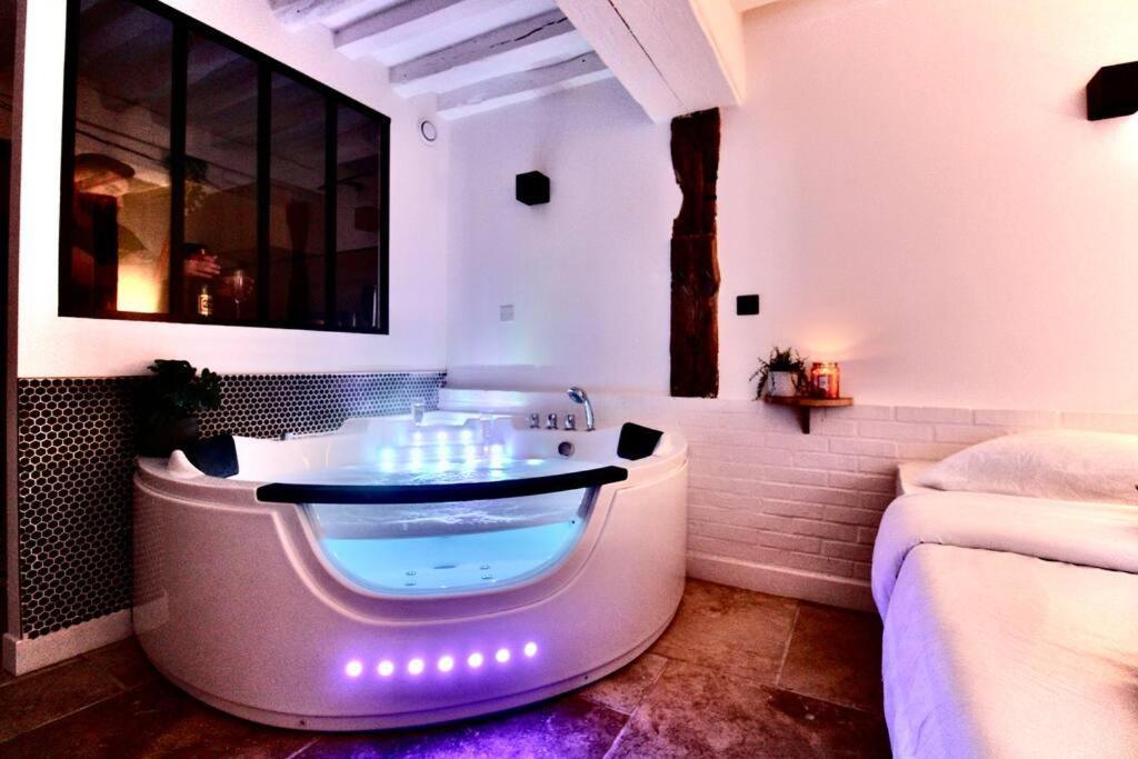 Le Spa Beauvoisine - Jacuzzi Sauna Rouen Centre Free Parking Esterno foto